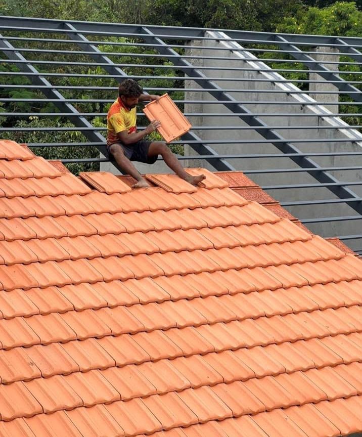 Traditional Kerala Style Roof Truss Work